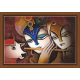 Radha Krishna Paintings (RK-9339)